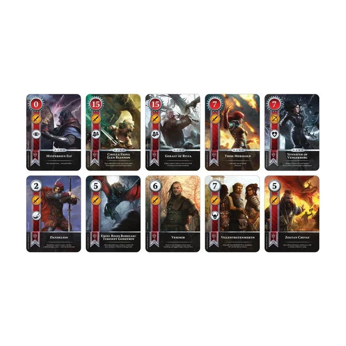 Gwent: 10 Legendary Ballad Monsters Booster Pack Card Game No Loading Games