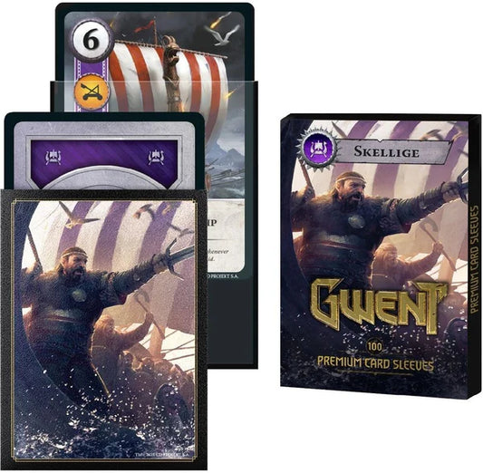 Gwent: Skellige Faction Sleeves Card Sleeves No Loading Games