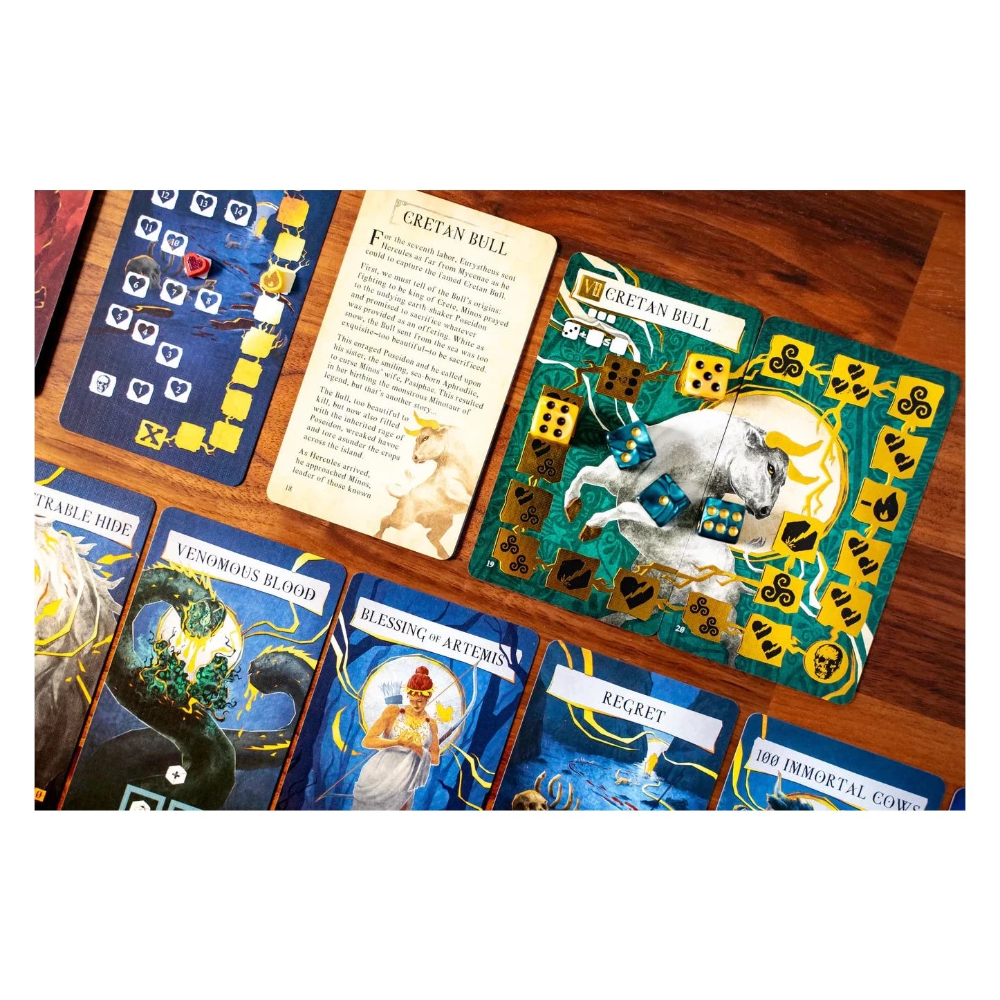 Hercules And The 12 Labors Board Game Envy Born Games