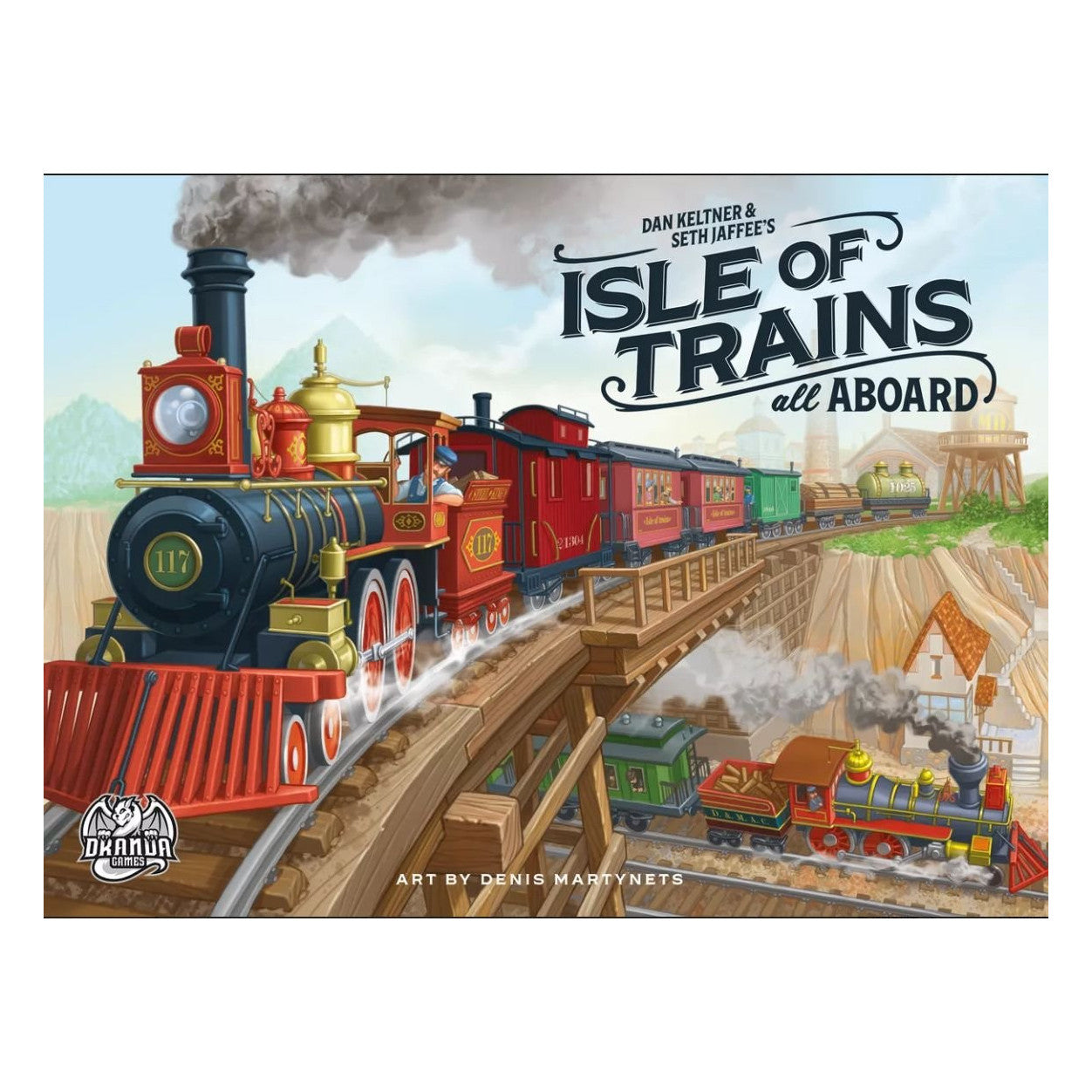 Isle of Trains: All Aboard Board Game Dranda Games