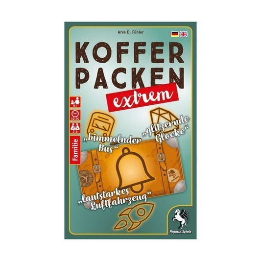 Kofferpacken extrem Card Game Pegasus Spiele