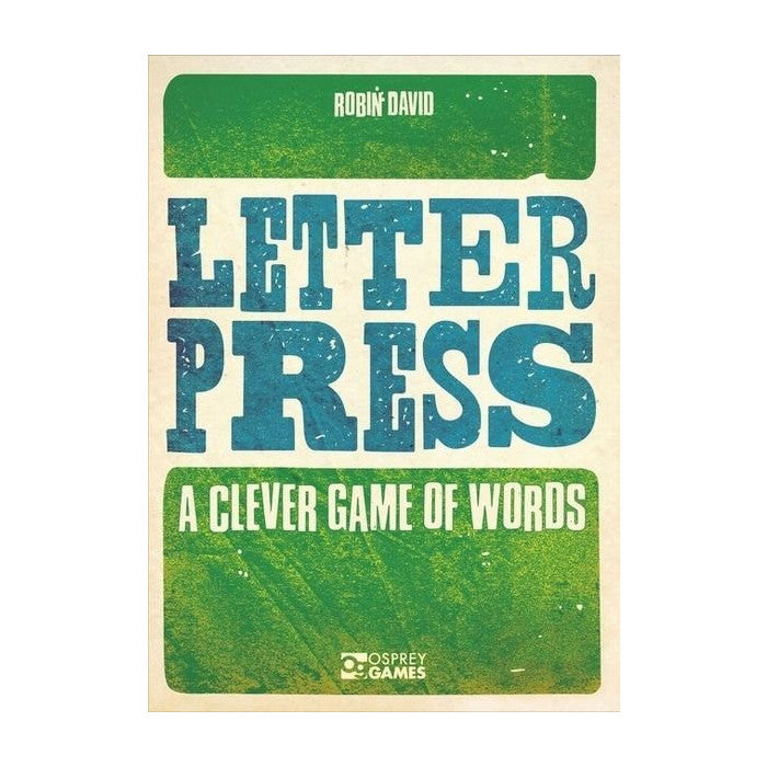 Letterpress: A Clever Game of Words Card Game Osprey Games
