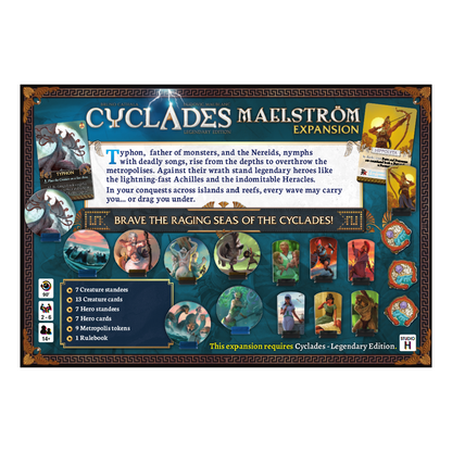 Cyclades: Maelström Expansion Board Game Studio H