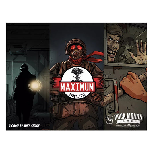 Maximum Apocalypse 2nd Edition Board Game Rock Manor Games
