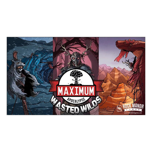 Maximum Apocalypse: Wasted Wilds Board Game Rock Manor Games