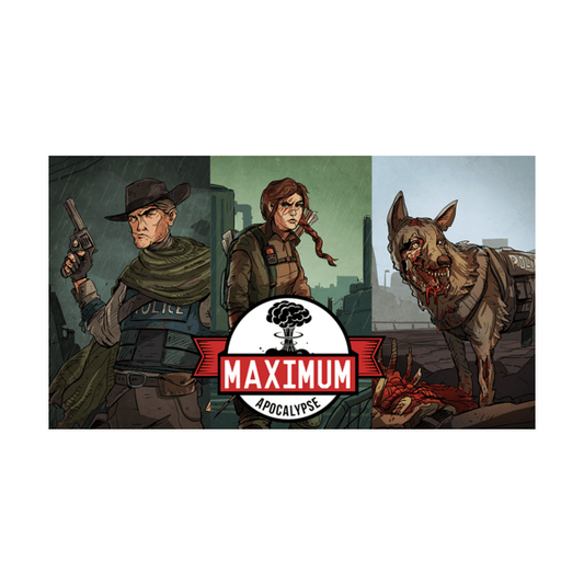 Maximum Apocalypse Board Game Rock Manor Games