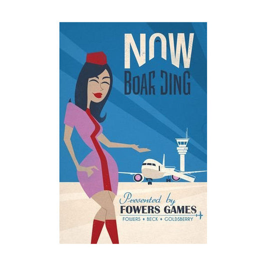 Now Boarding Board Game Fowers Games