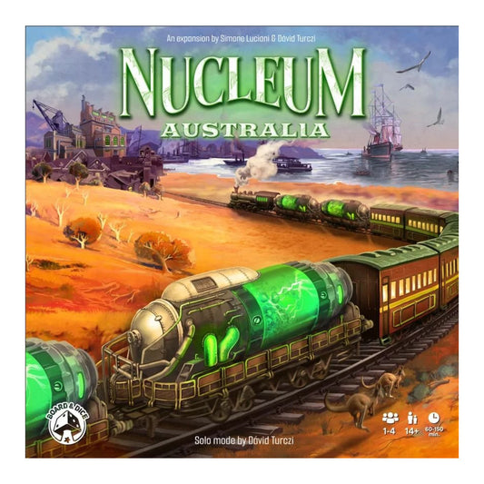 Nucleum: Australia Board Game Board and Dice