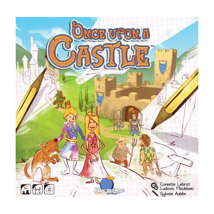 Once Upon a Castle Board Game Blue Orange Games