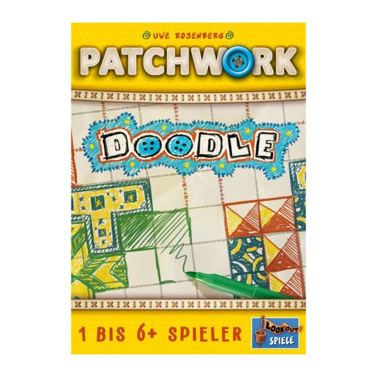 Patchwork Doodle Board Game Lookout Games