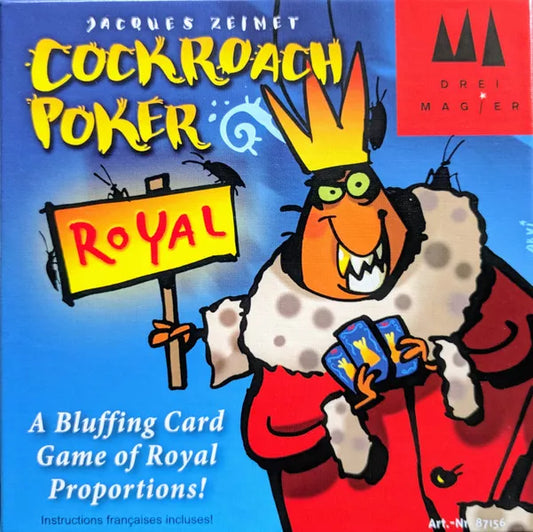 Cockroach Poker Royal Card Game Drei Magier Spieler