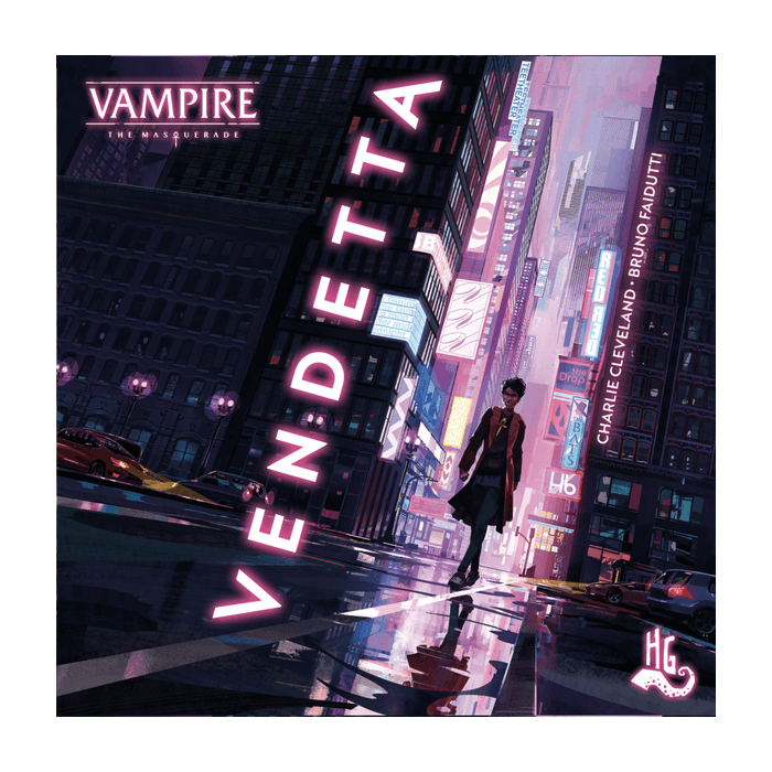 Vampire: The Masquerade Vendetta Board Game Horrible Games