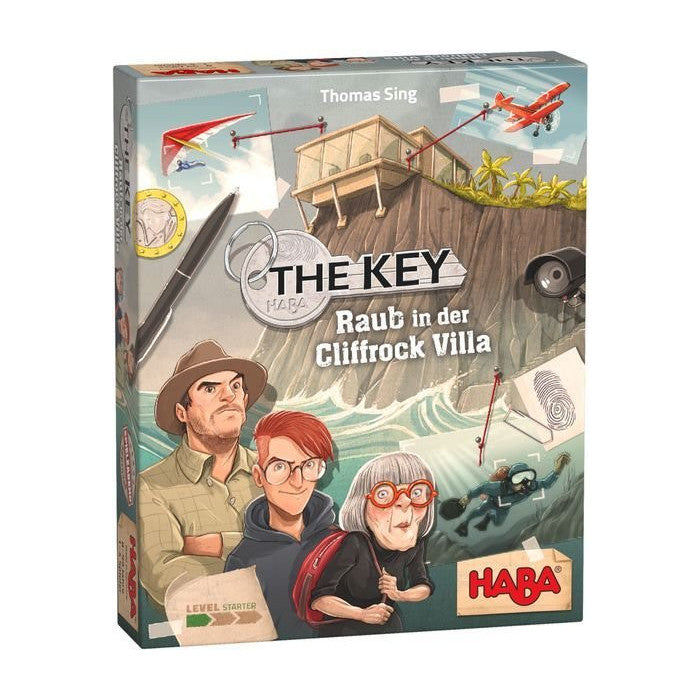 The Key: Theft in Cliffrock Villa Board Game HABA