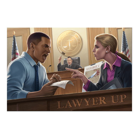 Lawyer Up Card Game Rock Manor Games
