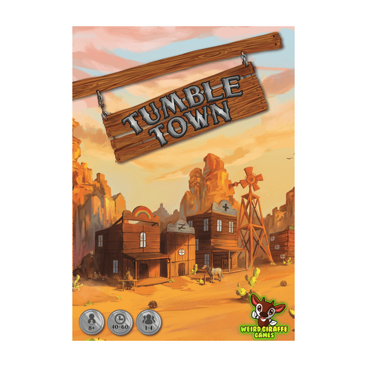 Tumble Town Board Game Weird Giraffe Games