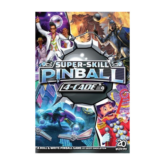 Super-Skill Pinball: 4-Cade Board Game WizKids Games