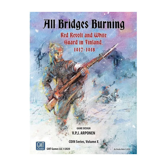 All Bridges Burning: Red Revolt and White Guard in Finland, 1917-1918 Board Game GMT Games