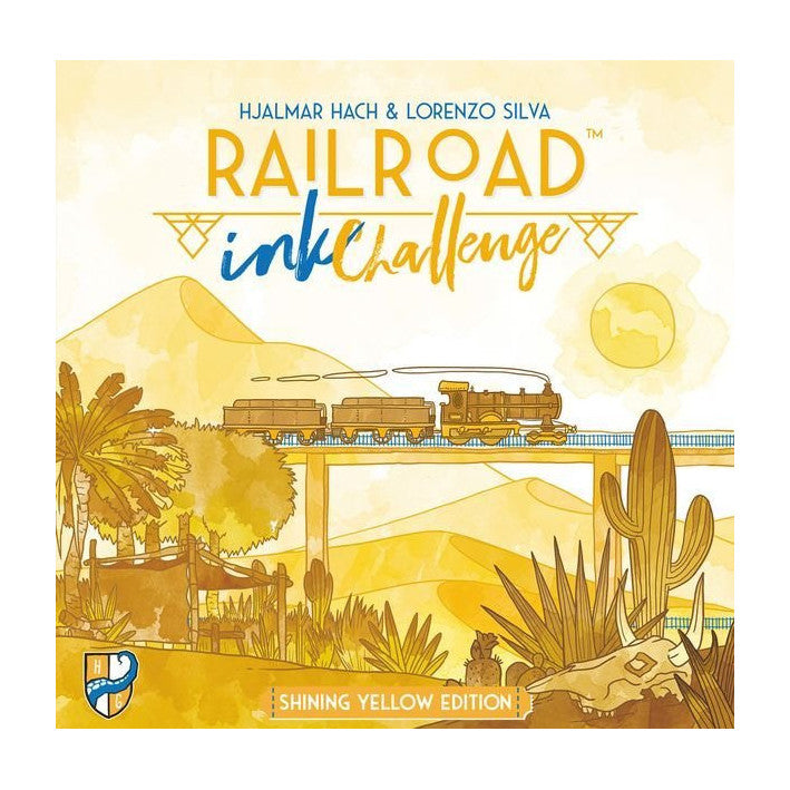 Railroad Ink Challenge: Shining Yellow Edition Board Game Horrible Games