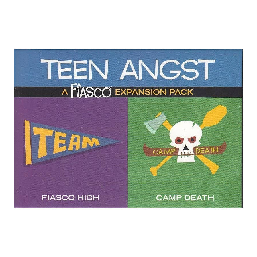 Fiasco Expansion Pack: Teen Angst Board Game Bully Pulpit Games