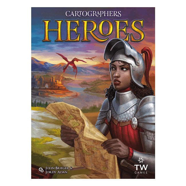 Cartographers Heroes Board Game Thunderworks Games