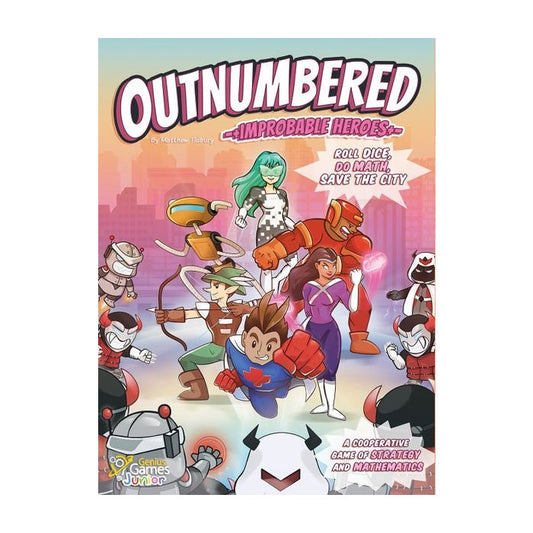 Outnumbered: Improbable Heroes Board Game Genius Games
