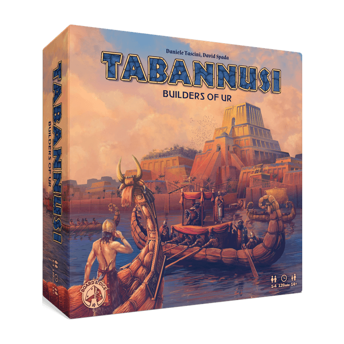 Tabannusi: Builders of Ur Board Game Board&amp;DIce