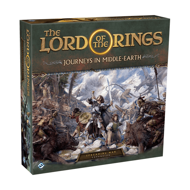 The Lord of the Rings: Journeys in Middle-Earth Spreading War Expansion Board Game Fantasy Flight Games