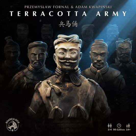 Terracotta Army Board Game Board and Dice