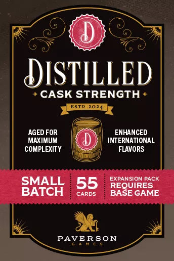 Distilled: Cask Strength Expansion Board Game Paverson Games