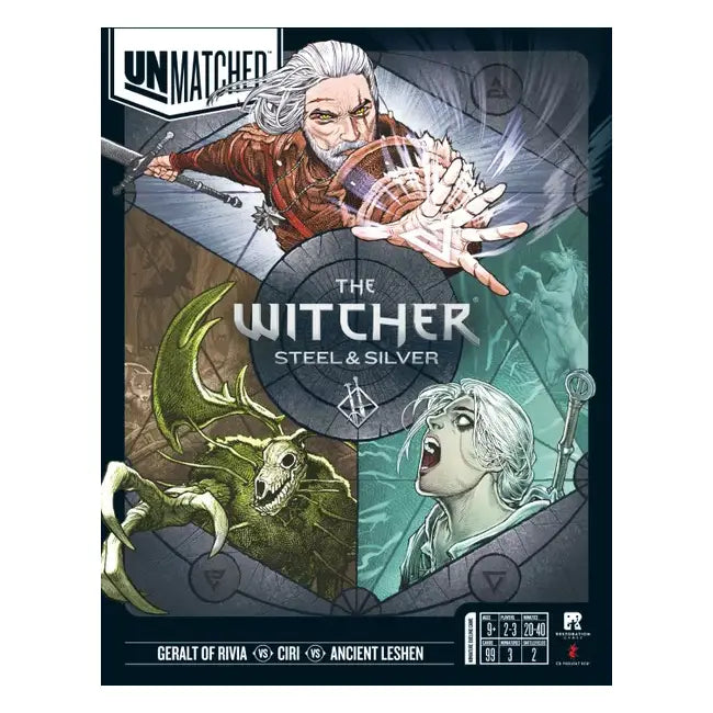 Unmatched: The Witcher - Steel and Silver Board Game Iello