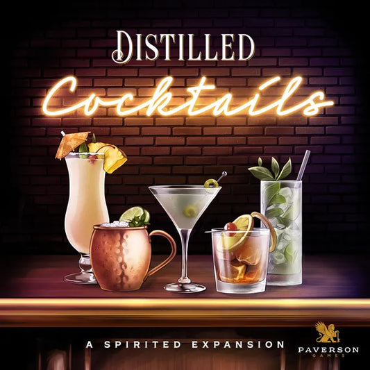 Distilled: Cocktails Expansion Board Game Paverson Games