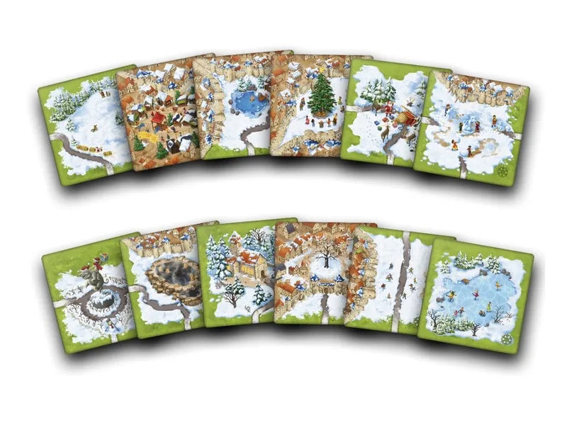 Carcassonne 3.0 - 4 Seasons: The Winter (Mini Expansion) Board Game Hans im Glück