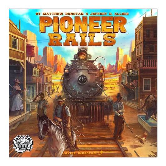 Pioneer Rails Board Game Dranda Games