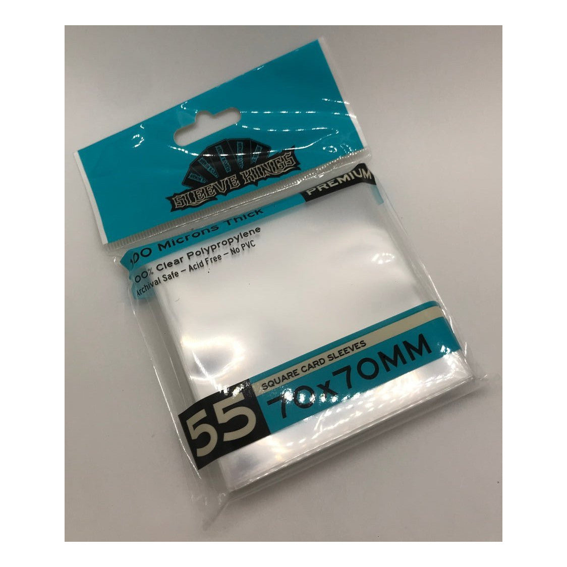 Sleeve Kings Premium Square Card Sleeves (55 Sleeves)  Sleeve Kings