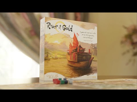 River of Gold Board Game Office Dog
