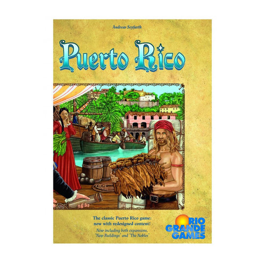 Puerto Rico Deluxe Edition Board Game Rio Grande Games