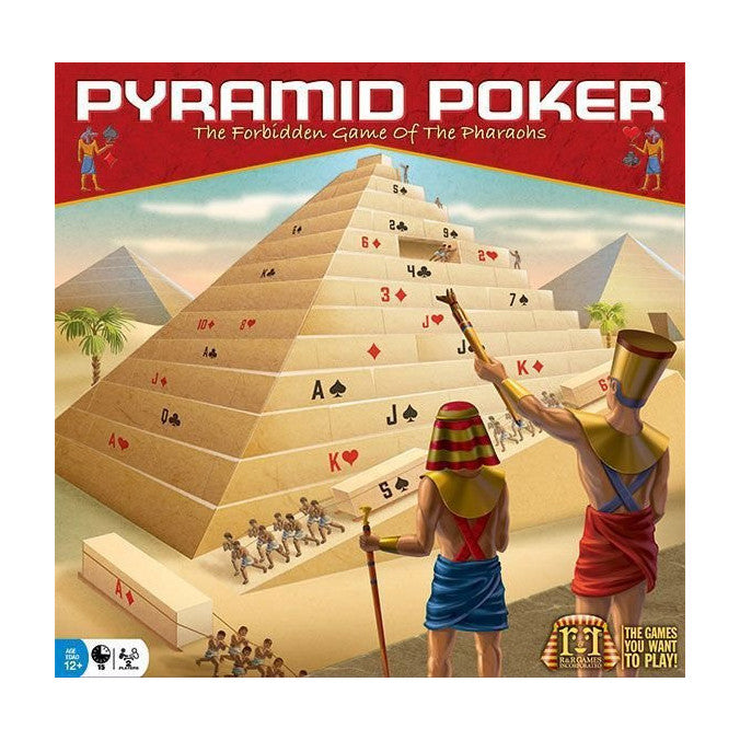 Pyramid Poker Board Game R&amp;R Games
