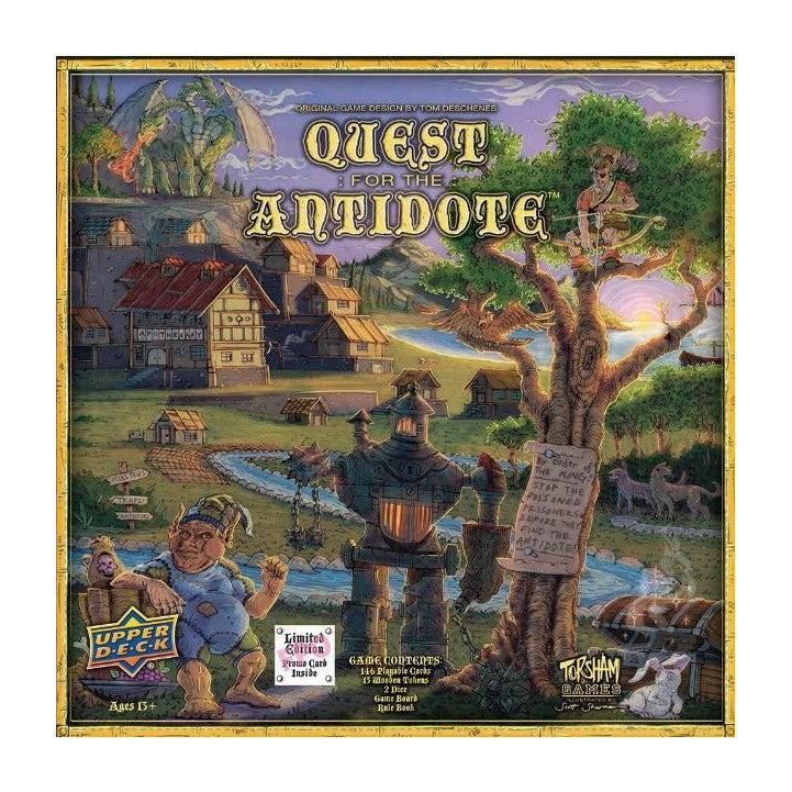 Quest for the Antidote Board Game Upper Deck