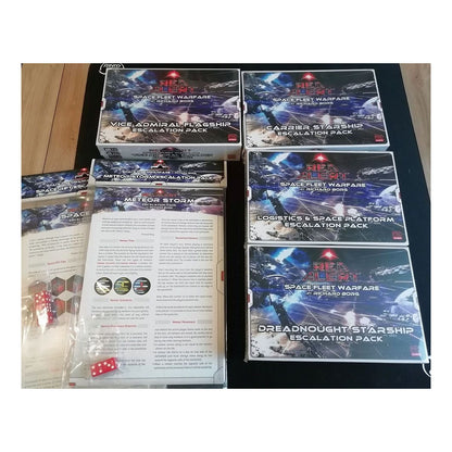 Red Alert: Space Fleet Warfare Escalation Pack Bundle Board Game PSC Games