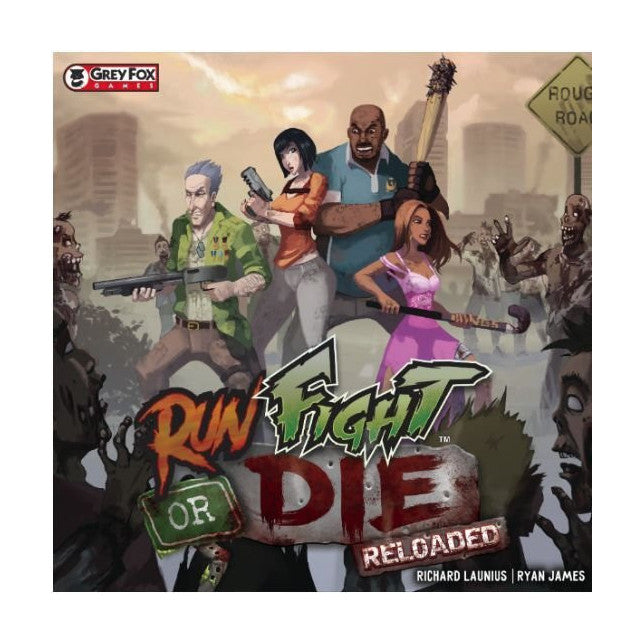 Run, Fight or Die: Reloaded Board Game Grey Fox Games
