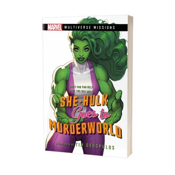 She-Hulk goes to Murderworld (Marvel Gamebook)  Aconyte