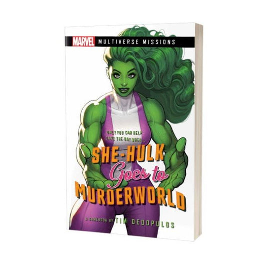 She-Hulk goes to Murderworld (Marvel Gamebook)  Aconyte