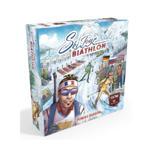 Ski Tour: Biathlon Board Game Tea Time Productions