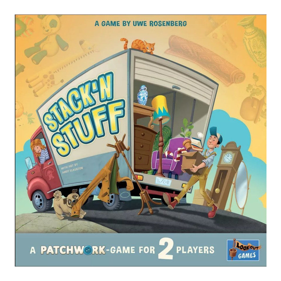 Stack'n Stuff: A Patchwork Game Board Game Meeples Corner