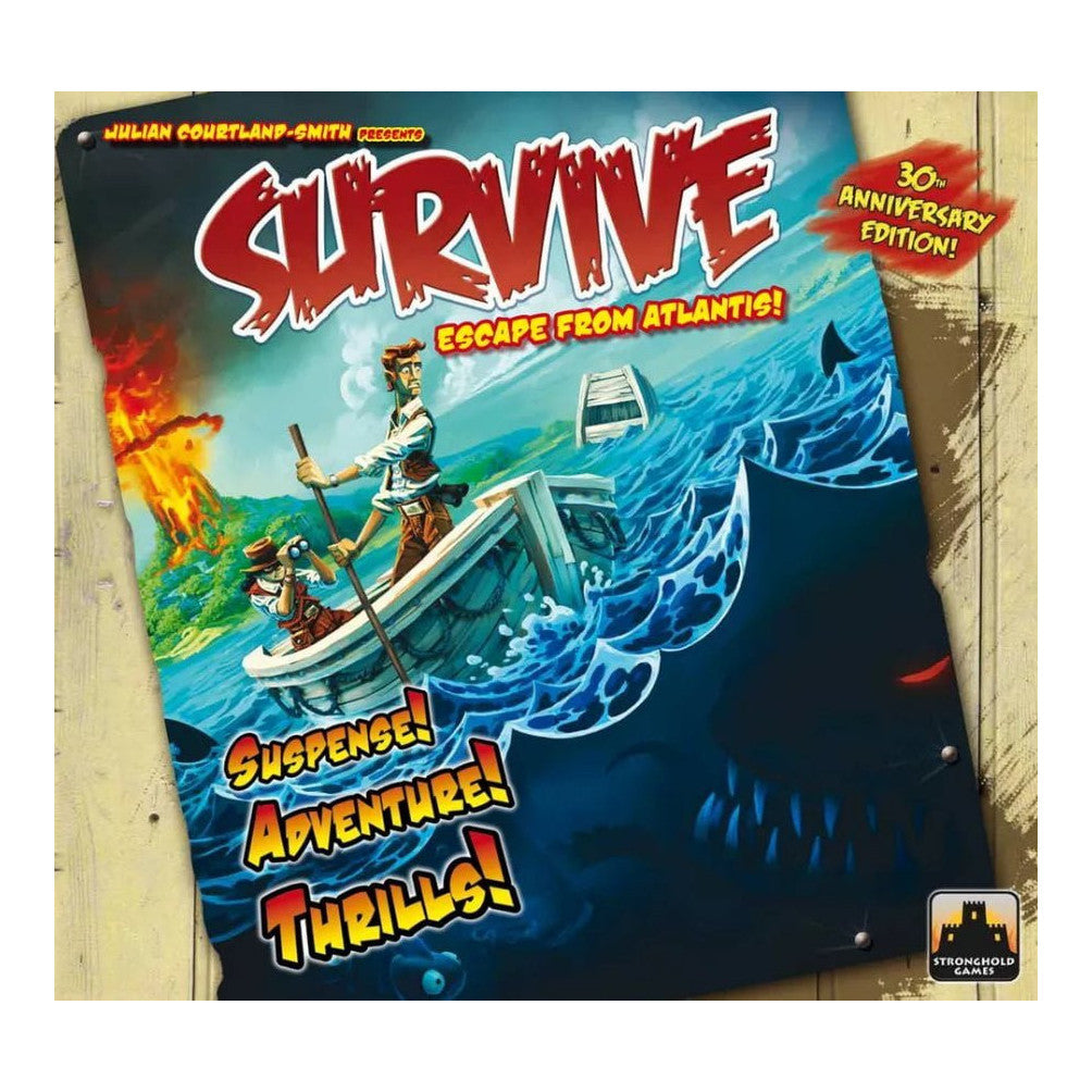 Survive: Escape from Atlantis! (30th Anniversary Edition) Board Game Zygomatic