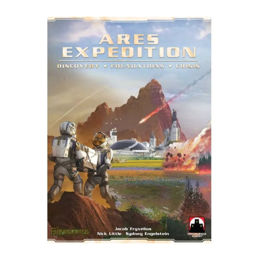 Terraforming Mars Ares Expedition: Foundations Card Game Stronghold Games