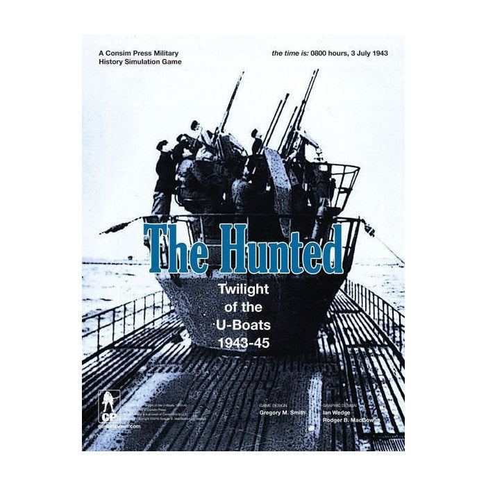 The Hunted: Twilight of the U-Boats, 1943-45  GMT Games