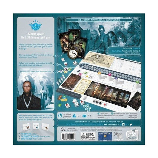 TIME Stories: Under the Mask Board Game Space Cowboys