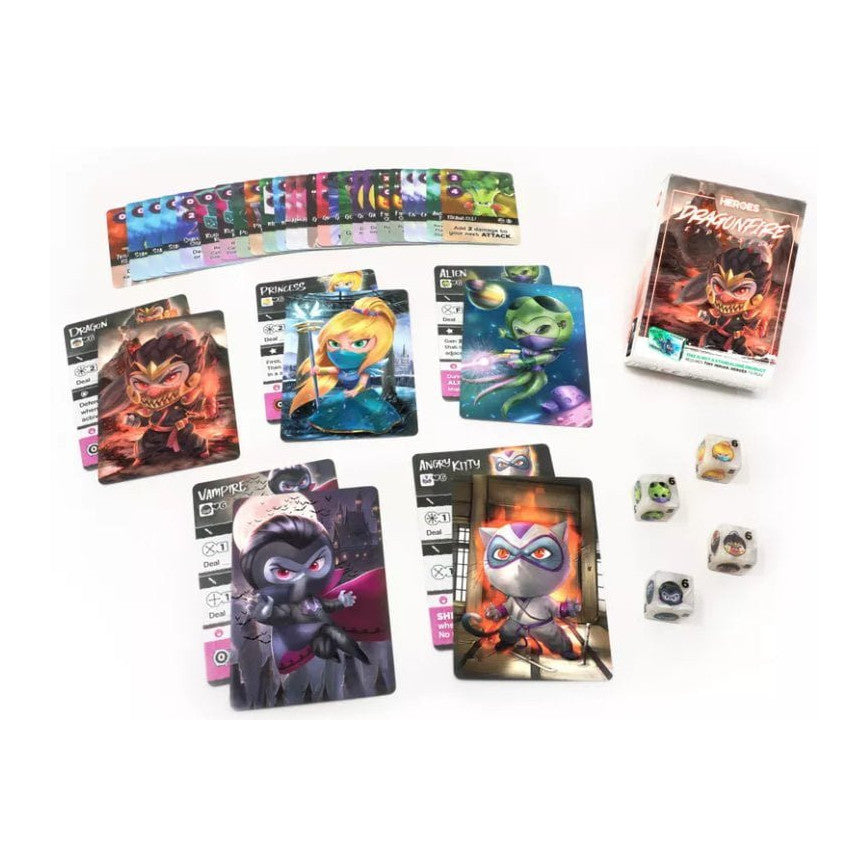 Tiny Ninjas Heroes: Dragonfire Expansion Board Game 2niverse Games
