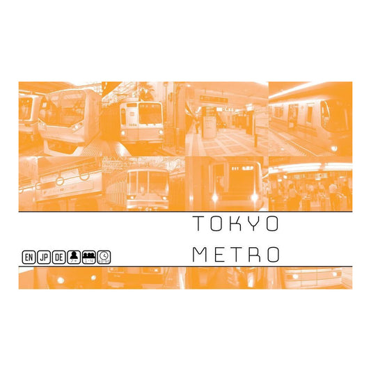 Tokyo Metro Board Game Jordan Draper Games
